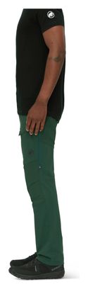 Mammut Zinal Hybrid Hiking Pants Green - Shorts