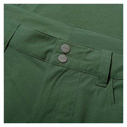 Mammut Zinal Pantalón de Senderismo Híbrido Verde - Pantalones cortos