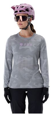 Maglia a maniche lunghe Fox Ranger TruDri Pewter Grigio da donna