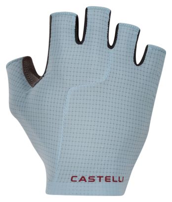 Castelli Premio Evo korte handschoenen blauw