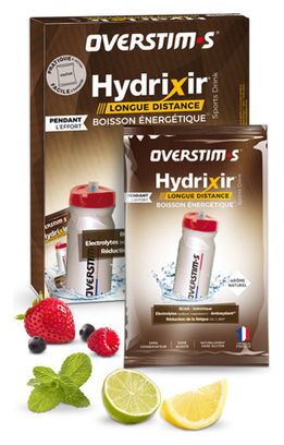 Overstims Hydrixir Longue Distance 12 Sachets Assortiment d'Arômes