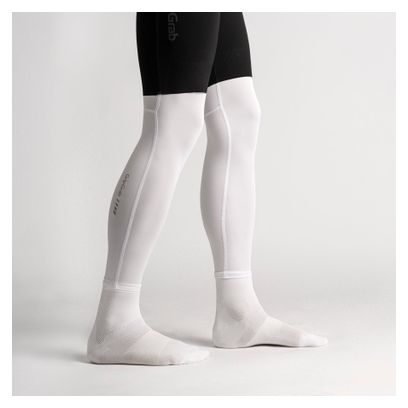 GripGrab UPF 50+ UV Protect Leg Warmers White