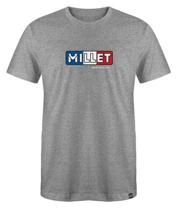 T-Shirt Millet Manches Courtes M1921 Gris Homme