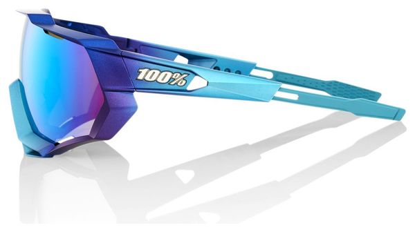 100% Speedtrap Blue Topaz Metallic