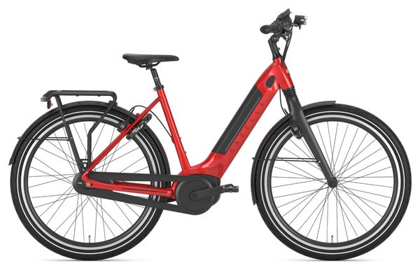 Bicicletta da città Gazelle Ultimate C8 + HMB L Shimano Nexus 8V 500 Wh 700 mm Rosso 2021