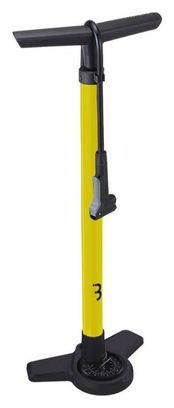 BBB AirBoost 2.0 Floor Pump (Max 160 psi / 11 bar) Yellow