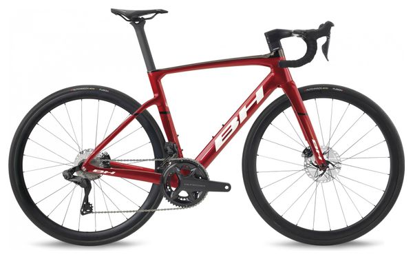 Bicicleta de carretera BH RS1 5.0 Shimano Ultegra Di2 12S 700mm Rojo 2022