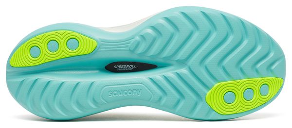 Saucony Endorphin Trainer hardloopschoenen wit/blauw voor dames
