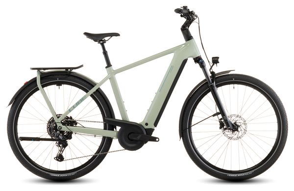 Cube Kathmandu Hybrid One 800 Bicicletta elettrica da trekking Shimano Cues 10S 800 Wh 700 mm Verde pisello 2026