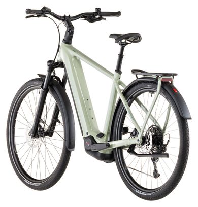 Cube Kathmandu Hybrid One 800 Bicicletta elettrica da trekking Shimano Cues 10S 800 Wh 700 mm Verde pisello 2026