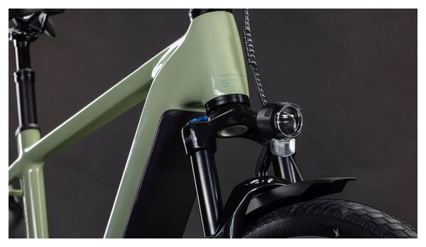 Cube Kathmandu Hybrid One 800 Bicicletta elettrica da trekking Shimano Cues 10S 800 Wh 700 mm Verde pisello 2026