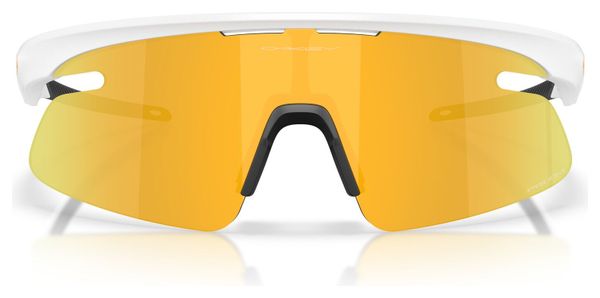 Oakley RSLV Lite Matte White/Prizm 24K Sunglasses Ref: OO9527D-0350