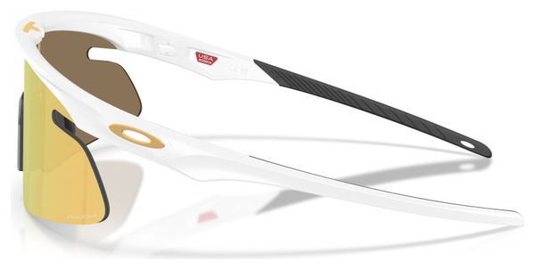 Oakley RSLV Lite Matte White/Prizm 24K Sunglasses Ref: OO9527D-0350