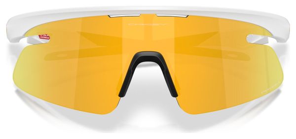 Oakley RSLV Lite Matte White/Prizm 24K Sunglasses Ref: OO9527D-0350