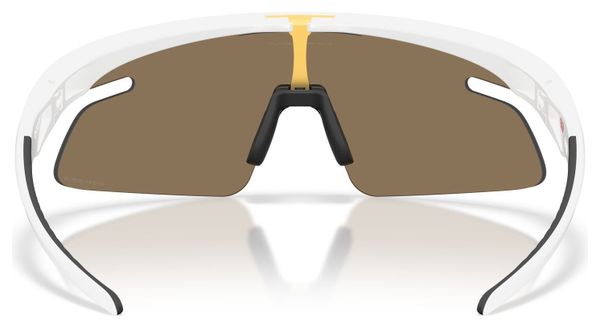 Oakley RSLV Lite Matte White/Prizm 24K Sunglasses Ref: OO9527D-0350