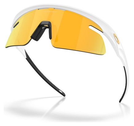 Oakley RSLV Lite Matte White/Prizm 24K Sunglasses Ref: OO9527D-0350