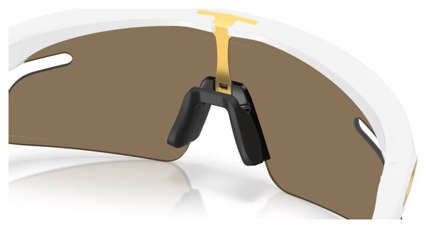 Oakley RSLV Lite Matte White/Prizm 24K Sunglasses Ref: OO9527D-0350