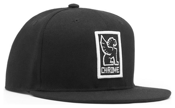 Chrome Baseball Cap Black