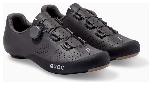 Zapatillas de carretera Quoc Motion, color negro