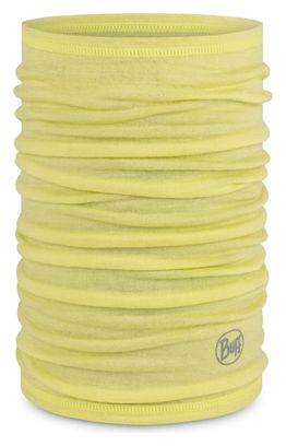 Lightweight Lime Merino Neck Warmer for Kids