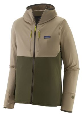 Patagonia R1 Chaqueta <p><strong> polar</strong></p>térmica <p><strong> con cremallera</strong></p>completa Gris