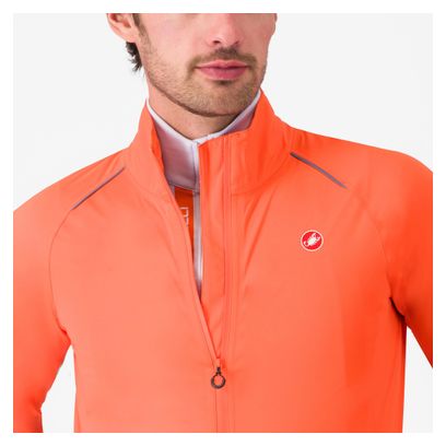 Giacca impermeabile Castelli Emergency 3 Orange Uomo