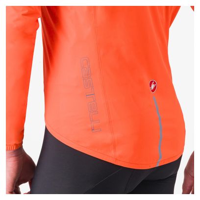 Giacca impermeabile Castelli Emergency 3 Orange Uomo