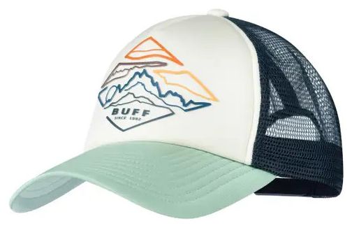 Casquette Buff Trucker Blanc Vert