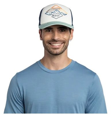 Casquette Buff Trucker Blanc Vert