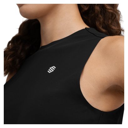Débardeur trail running femme Randonnée Volt Black Noir