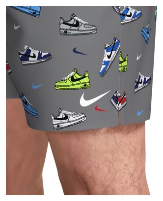 Nike Swim Breaker Badeshorts für Herren, grau