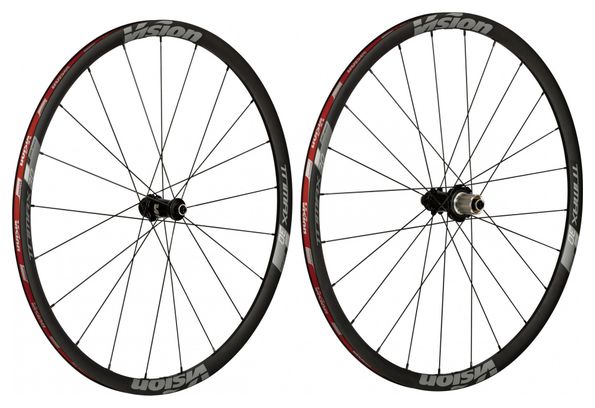 Pair of Vision Trimax 30 Disc Tubeless Centerlock Wheels | 12x100 - 12x135