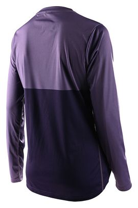 Troy Lee Designs Women&#39;s Long Sleeve Jersey Lilium Block Orchid /Purple