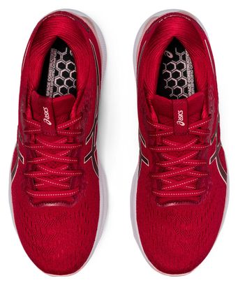 Chaussures Running Asics Gel Nimbus 24 Rouge Rose Femme