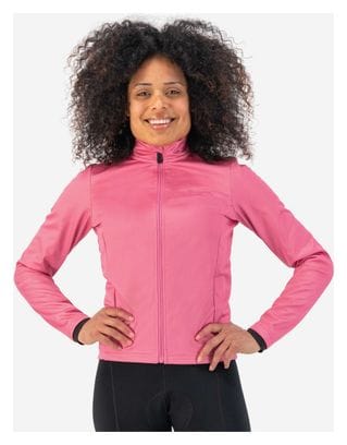 Veste Velo Hiver Rogelli Core - Femme - Rose