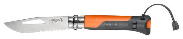 Opinel N°08 Orange Outdoor Knife