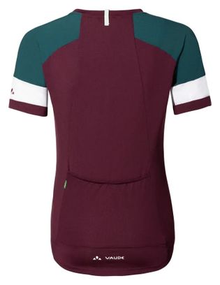 Women's short-sleeved Vaude Kuro Shirt Red