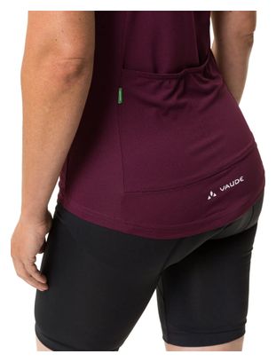 Women's short-sleeved Vaude Kuro Shirt Red