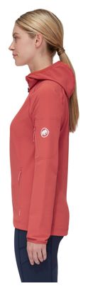 Mammut Madris Light Hooded Women's Fleece Jacket Pink