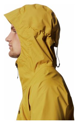 Mountain Hardwear Threshold Waterproof Jacket Yellow