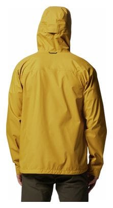 Wasserdichte Jacke Mountain Hardwear Threshold Gelb L