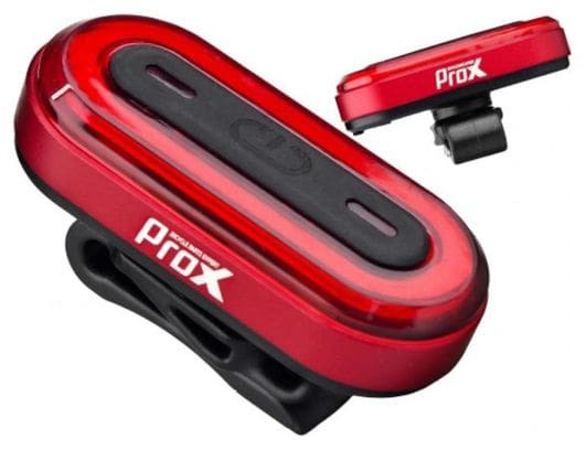 Feu arrière rouge pour vélo - LED rechargeable par USB - 200 mètres de portée