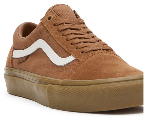 Zapatillas Vans Skate Old Skool Marrón/Goma