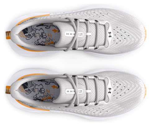 Under Armour Infinite Pro We Run Grey Orange Hardloopschoenen voor dames