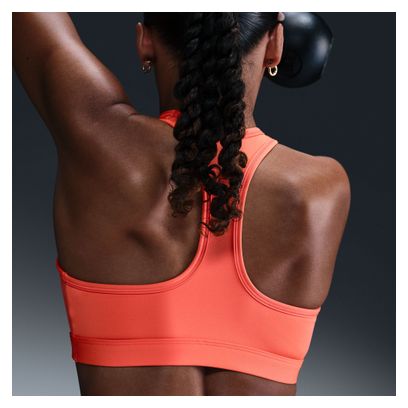 Brassière Nike Swoosh Medium Support Orange Femme