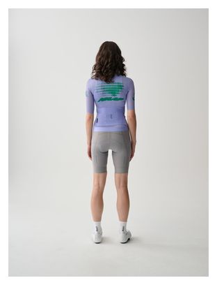 Maillot Manches Courtes Maap Aether Pro Air 3.0 Femme Violet/Vert