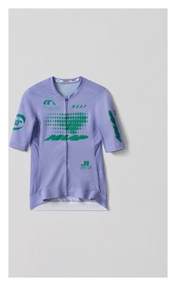 Maillot Manches Courtes Maap Aether Pro Air 3.0 Femme Violet/Vert