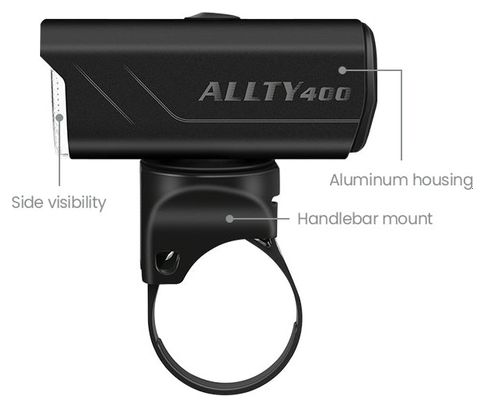Vorderes Licht Magicshine Allty 400 V2.0