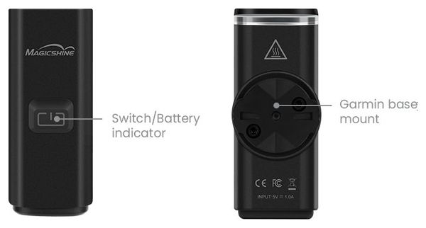 Vorderes Licht Magicshine Allty 400 V2.0