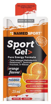NamedSport Sport Gel Gel 25ml Orange
